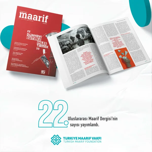 Uluslararası Maarif Dergisi 22. Sayı kapağı