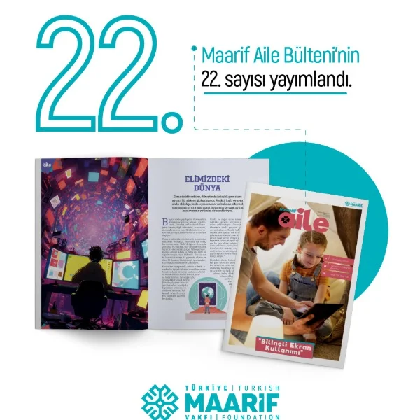 Maarif Aile Bülteni 22. Sayı kapağı